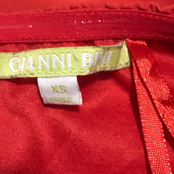 Gianni Bini strapless orange dress - Picture 5 of 6